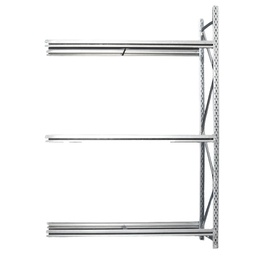 [103652] Kit estensione per scaffale in acciaio per pneumatici 150x50cm H220cm Tecnotelai