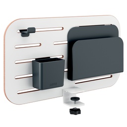 [103578] Pannello Forato Piccolo per scrivanie compatte Sit-Stand 42x25x0,8cm c/portapenn