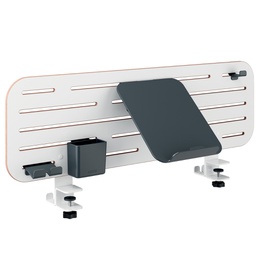 [103579] Pannello Forato grande per scrivanie compatte Sit-Stand 80x25x0,8cm c/supporto P