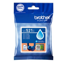 [BROLC521C] Brother Cartuccia Ciano LC521C - 500pag