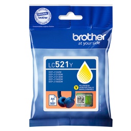 [BROLC521Y] Brother Cartuccia Giallo LC521Y - 500pag