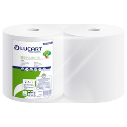 [103626] Bobina Asciugatutto 800 strappi / 212mt microgoffrata Eco Pulitutto Lucart