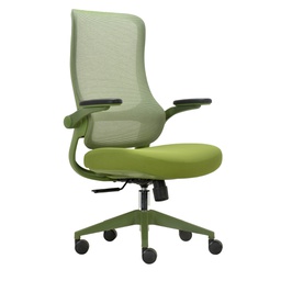 [103690] Seduta operativa ergonomica Aurora CHLN18 c/braccioli regolabili verde Unisit