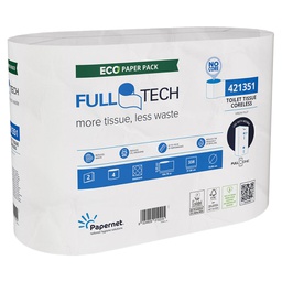 [103543] Pacco 4rt carta Igienica FullTech senza anima 104,78m bianco Papernet
