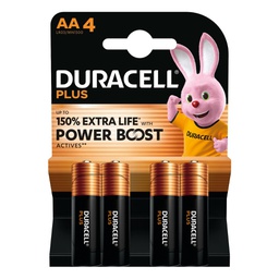 [103667] Blister 4 pile MN1500 Duracell PLUS POWERBOOST - STILO AA