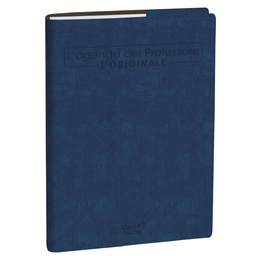 [103400] Agenda del Professore 21x27cm Roma blu navy 2027 Quo Vadis
