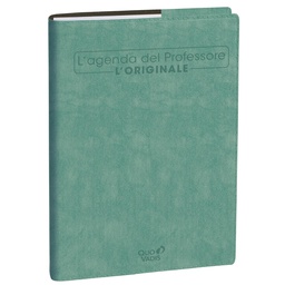 [103401] Agenda del Professore 21x27cm Roma acquamarina 2027 Quo Vadis