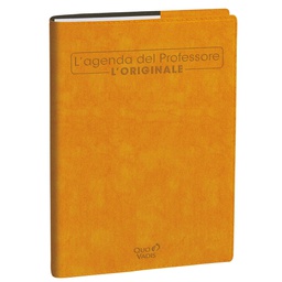 [103402] Agenda del Professore 21x27cm Roma giallo zafferano 2027 Quo Vadis