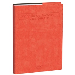 [103404] Agenda del Professore 21x27cm Roma rosa corallo 2027 Quo Vadis