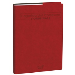 [103405] Agenda del Professore 21x27cm Roma rosso 2027 Quo Vadis