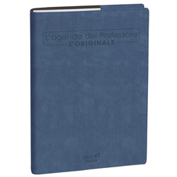 [103406] Agenda del Professore 21x27cm Roma blu ghiaccio 2027 Quo Vadis