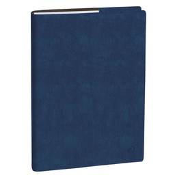 [103410] Agenda settimanale Rigiro 9x12,5cm Roma blu navy 2027 Quo Vadis