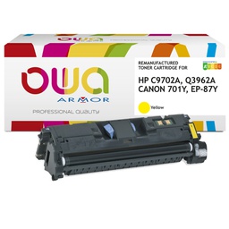 [ARMK12001] Armor Toner Compatibile per HP Q3962A Giallo_4.000 pag