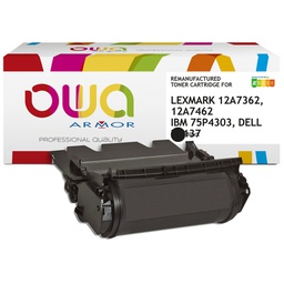 [ARMK12007] Armor Toner Compatibile per Lexmark 12A7462 Nero_21.000 pag