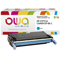 [ARMK12191] Armor Toner Compatibile per HP C9731A Ciano_12.000 pag