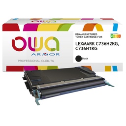 [ARMK15182] Armor Toner Compatibile per Lexmark C736H1KG Nero_12.000 pag