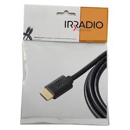 [103995] Cavo HDMI V1.4b 4K Ultra HD serie Silver lunghezza 5mt. - Irradio