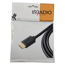 [103997] Cavo HDMI V1.4b 4K Ultra HD serie Silver lunghezza 3mt.-Irradio