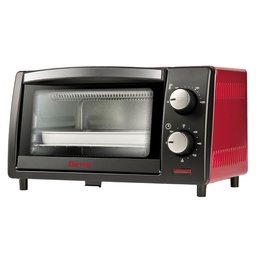 [103814] Forno elettrico ventilato 10L 800W nero/rosso Girmi
