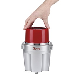 [103824] Tritatutto elettrico 17x24x15cm grigio/rosso Girmi