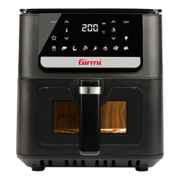 [103839] Friggitrice ad aria a due altezze 6,5L 28,5x30,5x38cm nero Girmi