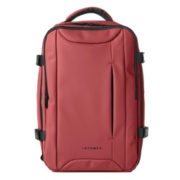 [103969] Zaino Cabin Bag Drop2Go gomma antipioggia dim. 25x20x40cm bordeaux InTempo