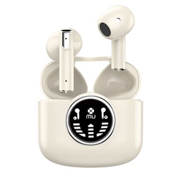 [103939] Auricolare Bluetooth 5.3 -Bianco -MU