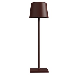 [103949] Lampada da tavolo 851 ricaricabile 8xH30cm metallo marrone Palmina