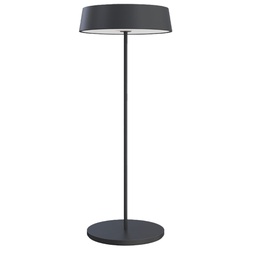 [103952] Lampada da tavolo 901 c/aggancio magnetico alluminio nero Palmina