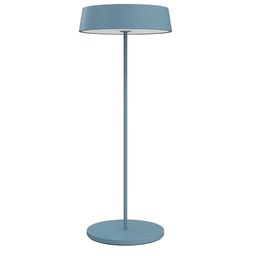 [103954] Lampada da tavolo 901 c/aggancio magnetico alluminio blu Palmina