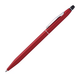 [104014] Penna sfera Click punta M fusto rosso Cross