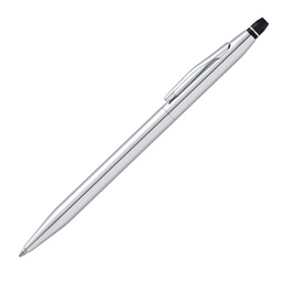 [104015] Penna sfera Click punta M fusto cromo Cross