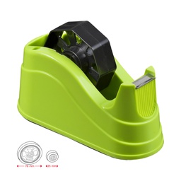 [STL6607] Dispenser da tavolo medium c/portapenne verde lime per nastri 33/66mt Starline