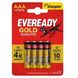 [104092] BLISTER 4 PILE MINISTILO ALKALINE AAA 1,5V ENERGIZER