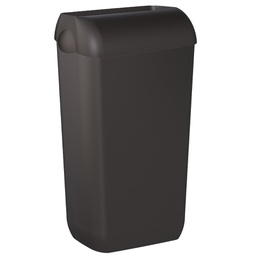 [103780] Cestino gettacarte EColored con coperchio 33,5x22,5x54,5cm vesuvian black Mar Pl