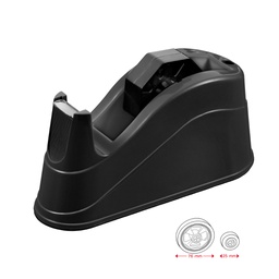 [STL6610] Dispenser da tavolo big c/portapenne nero per nastri 33/66mt Starline