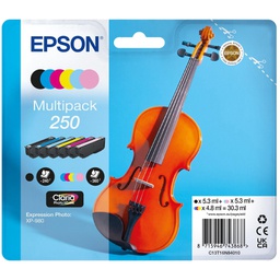 [EPST16N84010] Epson Multipack BK/C/M/Y/CL/MK_250 Claria Photo 5,3 ml