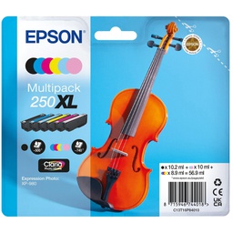 [EPST16P84010] Epson Multipack BK/C/M/Y/CL/MK_250XL Claria Photo 10,2 ml