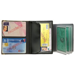 [104810] Porta documenti FLY patente/tessera sanitaria e card colori assortiti Alplast