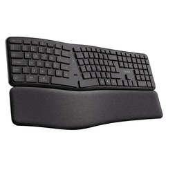 [104667] Tastiera wireless multi-dispositivo ergonomica Keyra_Trust