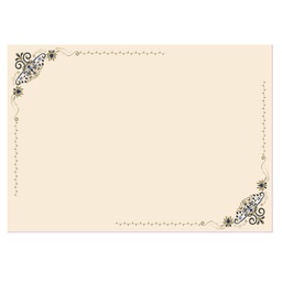 [104044] Blister 10 diplomi A3 120gr fantasia 01 avorio Sadoch