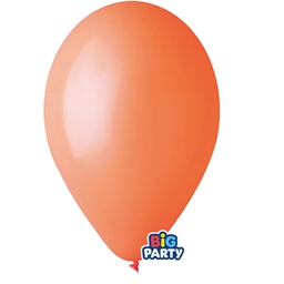 [104183] Busta 16 palloncini in lattice D26cm Arancione Big Party