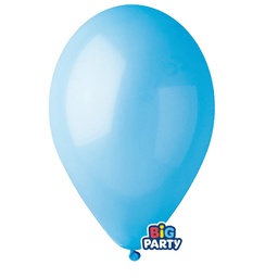 [104186] Busta 16 palloncini in lattice D26cm Celeste Big Party