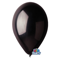 [104191] Busta 16 palloncini in lattice D26cm Nero Big Party