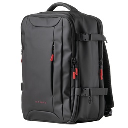 [104218] Zaino Cabin Bag Drop2Go gomma antipioggia dim. 25x20x40cm nero InTempo