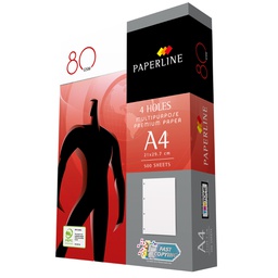 [104277] CARTA PAPERLINE COPY A4 80GR 500FG 4 FORI