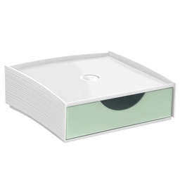 [104370] Cassettiera componibile Storage box verde salvia First by Cep