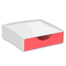 [104372] Cassettiera componibile Storage box rosso First by Cep