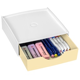 [104374] Cassettiera componibile Storage box giallo chiaro First by Cep