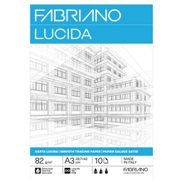 [104504] Blocco carta lucida A3 82gr 10fg Fabriano